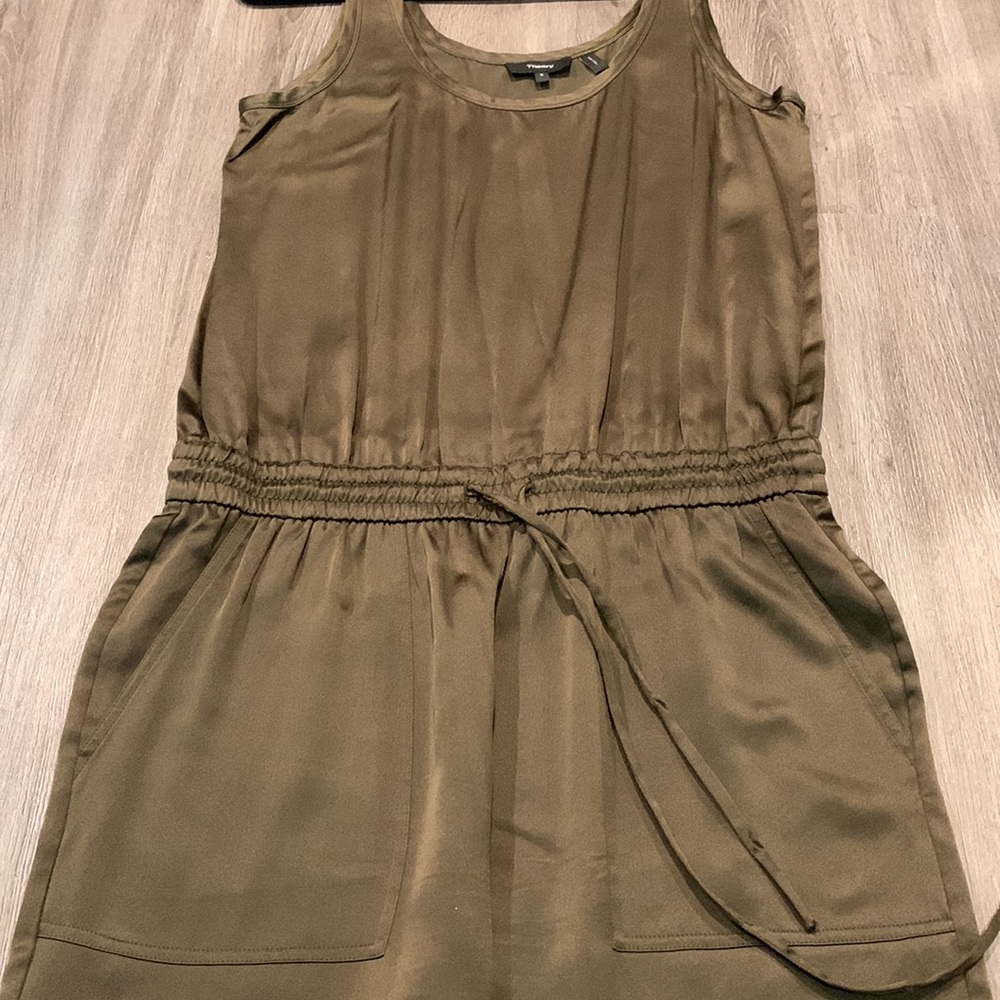 Theory Hekuba Silk Jumpsuit